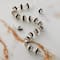 12 Pack: Glass Rhinestone & Metal Rondelle Beads, 6.7mm by Bead Landing­™